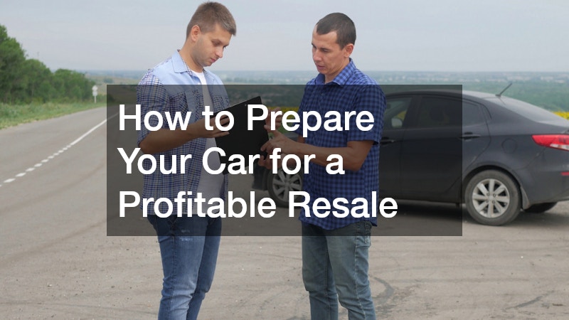 How to Prepare Your Car for a Profitable Resale